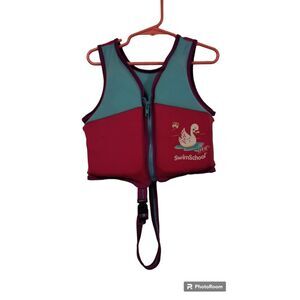 Swim School Level 2 Toddler life vest 33lbs max UPF 50‎
